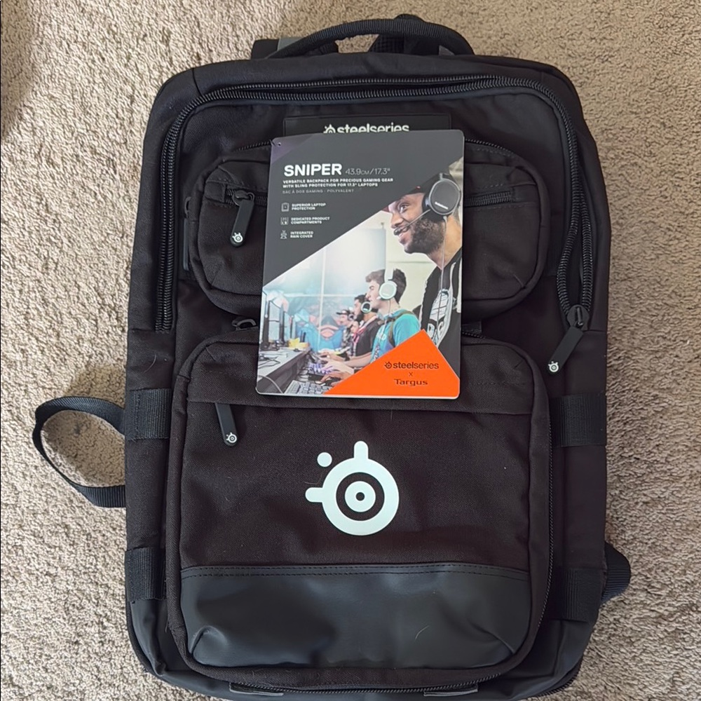SteelSeries x Targus Gaming Backpack